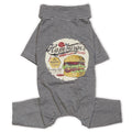 Touchdog ® Onesie - Mono de pijama ligero y transpirable de cuerpo completo para perros