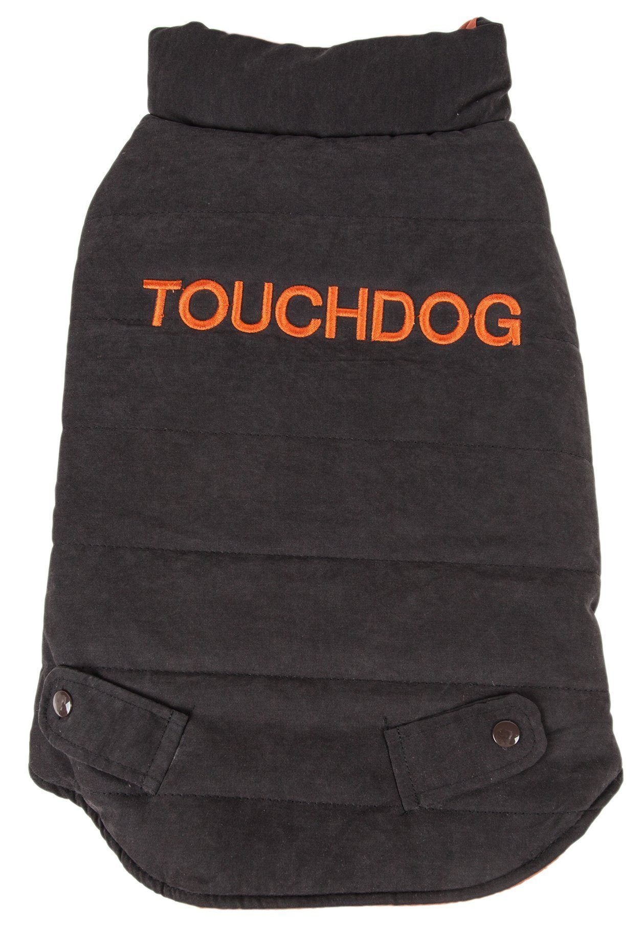 Touchdog ® Waggin Swag Ultra-Plush Insulated and Reversible Dog Coat