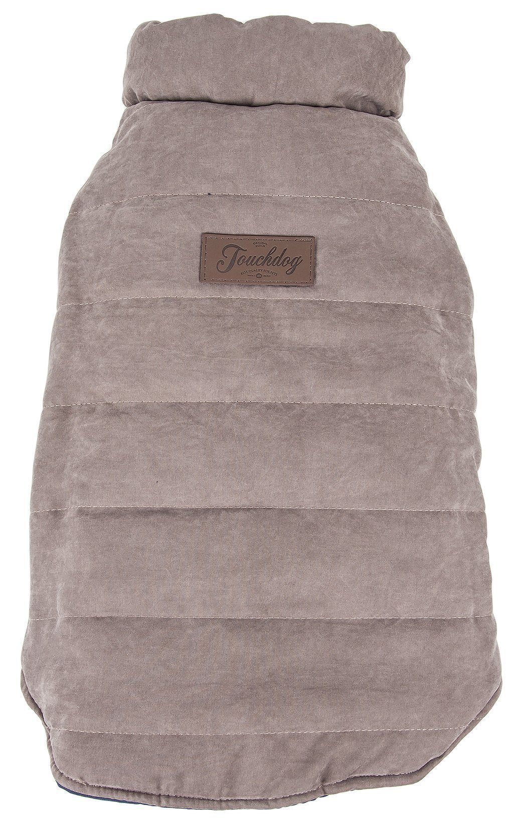 Touchdog ® Waggin Swag Ultra-Plush Insulated and Reversible Dog Coat