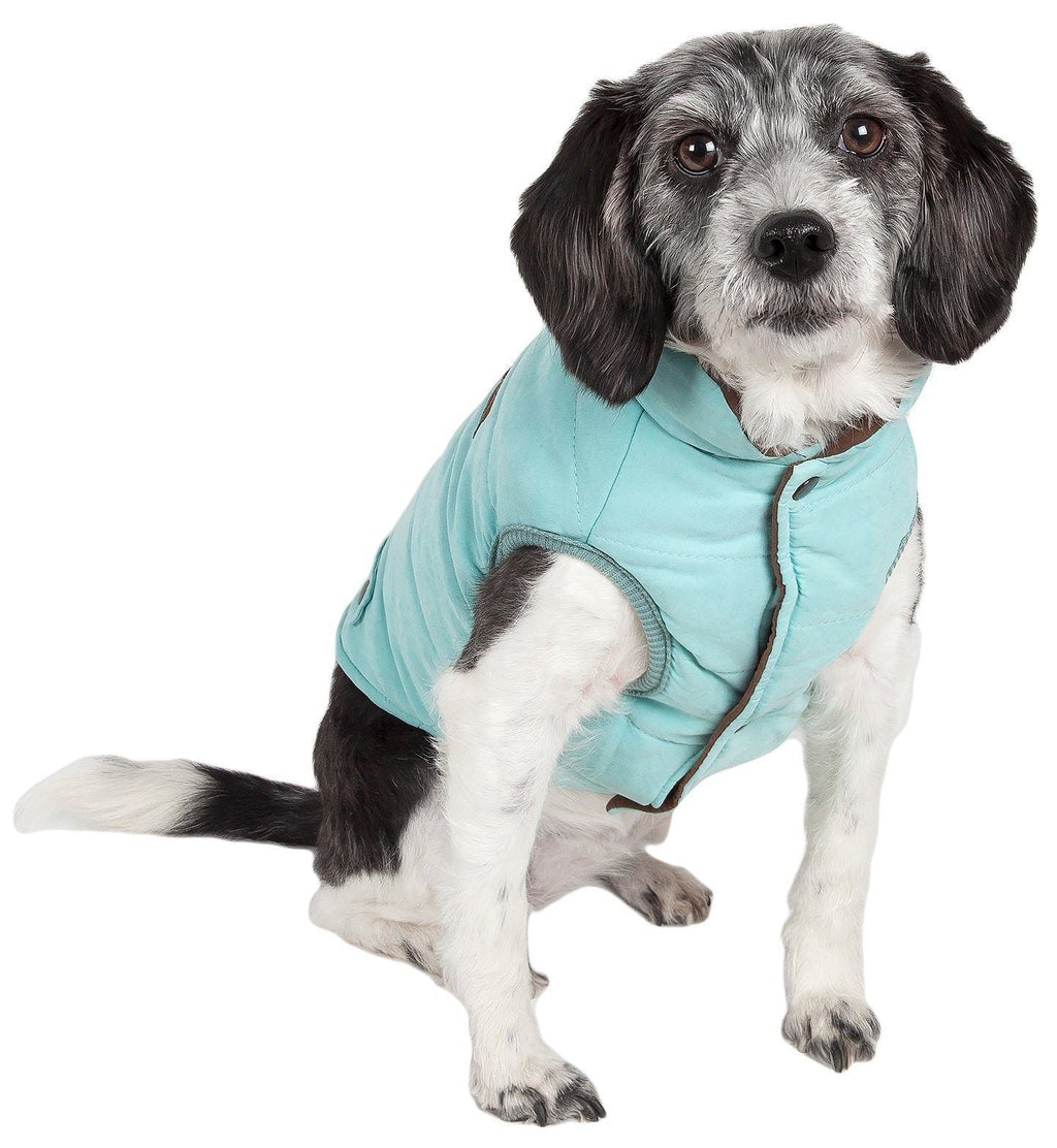 Touchdog ® Waggin Swag Ultra-Plush Insulated and Reversible Dog Coat